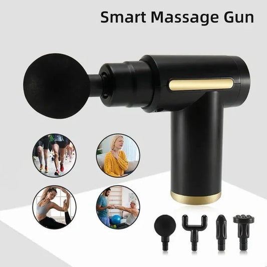 4-in-1 Deep Tissue Massage Gun 💆‍♂️