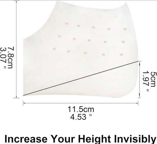 SILICON HEIGHT INCREASE SOLE PADS - ( PAIR)